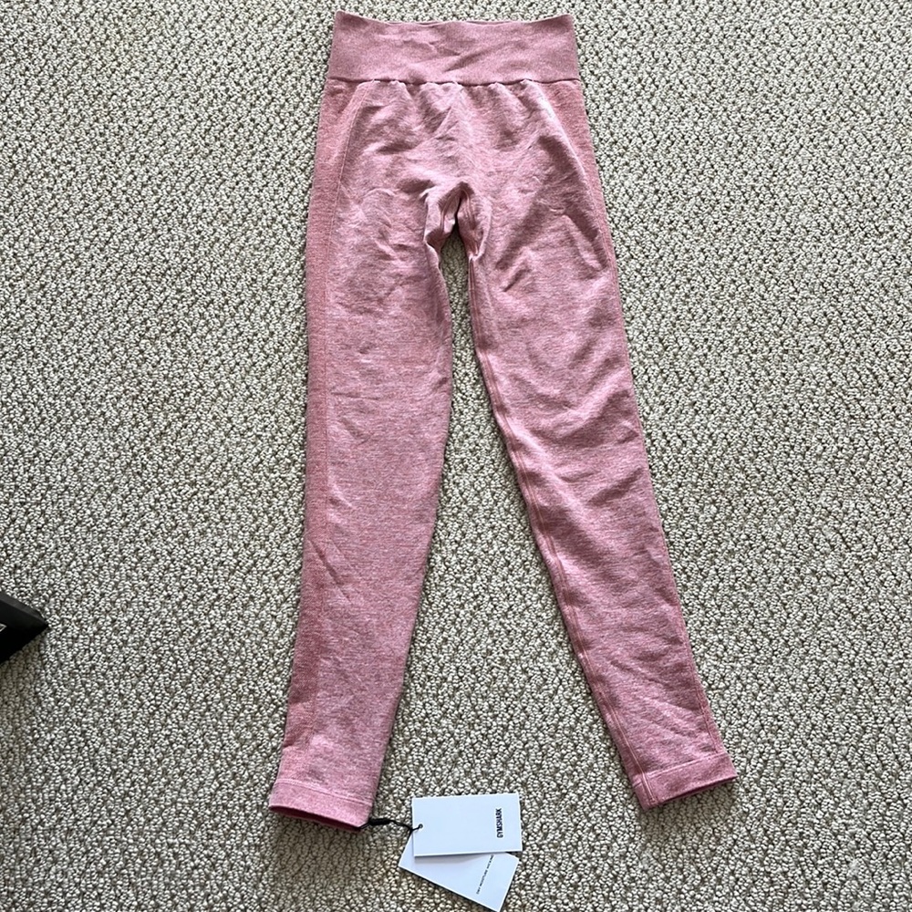 Brand new with tags Gymshark pink leggings size small
